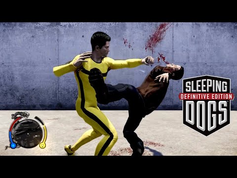 Hai Tien Vintage Jumpsuit Combat Gameplay - Sleeping Dogs Definitive Edition