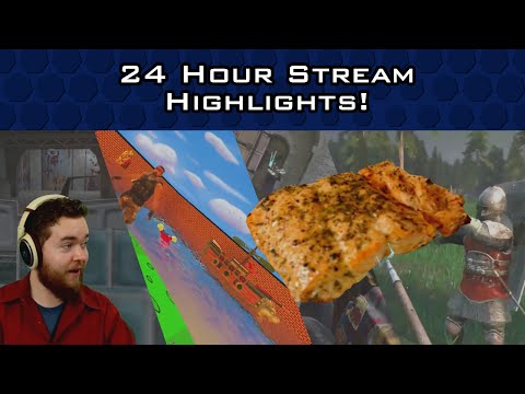 24 Hour Stream Highlights!  500k Sub Celebration