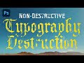 Photoshop Pro Tips Weathered Live Type