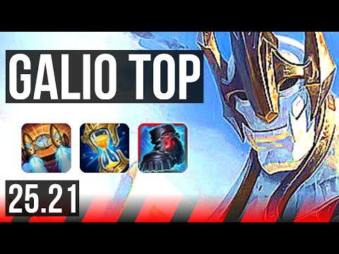 GALIO vs RENEKTON (TOP) | 6 solo kills, 8/3/8 | EUW Diamond | 25.21