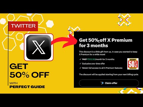 How To Get 50% Off On X Premium (Easy Trick)