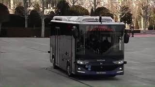 Avrupa ve Amerika'nın İlk Seri Üretim Seviye 4 Sürücüsüz Elektrikli Otobüsü Oton