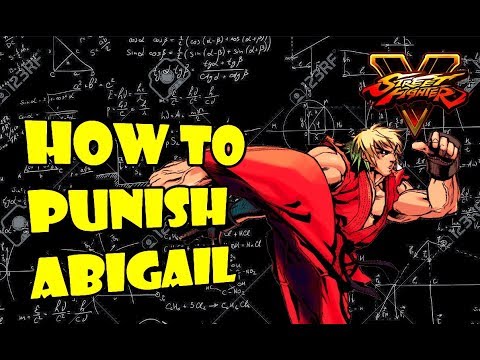SFV S2.5 Ken - Abigail Punishes + Frame Data (With Commentary)