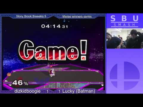 SBU Biweekly 6 - Winner's Semis - Lucky vs dizzkidboogie