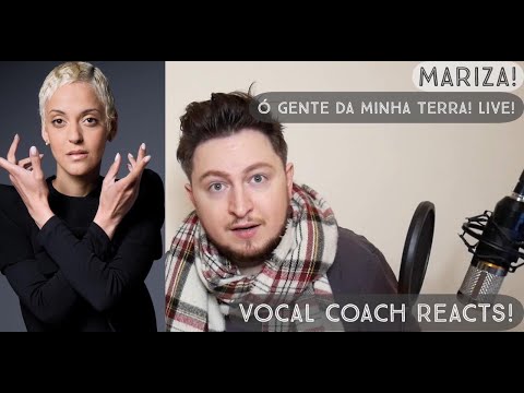 Vocal Coach Reacts! Mariza! O' Gente Da Minha Terra! Live!