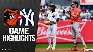 Orioles vs. Yankees Game Highlights (9/27/25) | MLB Highlights