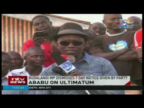 Ababu dismisses 7 day notice given by ODM party