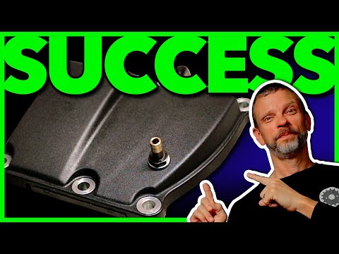 M8 Crankcase Venting • DIY Transmission Top Cover Vent That Works!