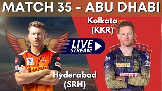 🔴IPL LIVE SRH vs KKR SCORECARD | IPL 2020 -35th Match | Sunrisers Hyderabad vs Kolkata Knight Riders
