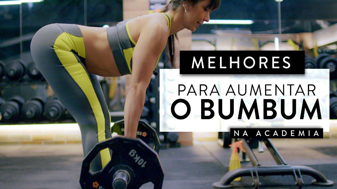 4 Melhores Exercícios para Aumentar o BUMBUM na Academia - Carol Borba