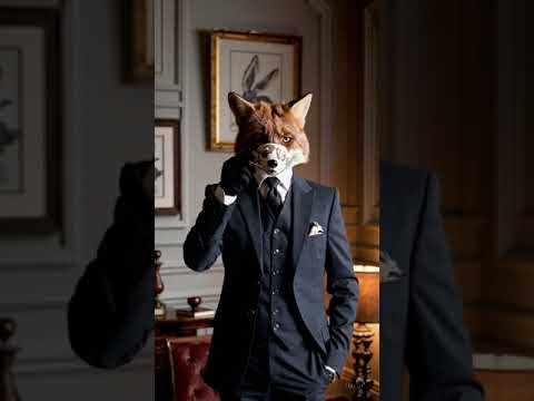 A debinare fox, #ai #animation #artificialintelligence #aiart #art #ihavethisthingwithplants