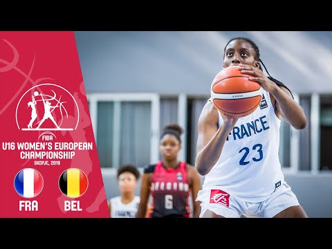 France v Belgium - Full Game - FIBA U16 Women's European Championship 2019