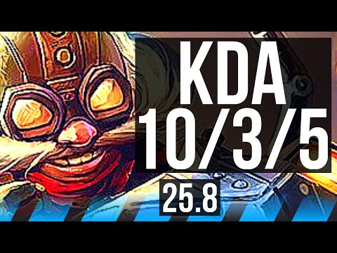 CORKI vs SYNDRA (MID) | 10/3/5 | EUW Diamond | 25.8