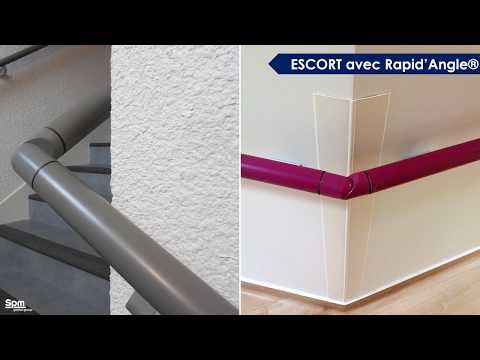 Escort gainée en PVC - mains courantes ergonomiques et antibactériennes_1