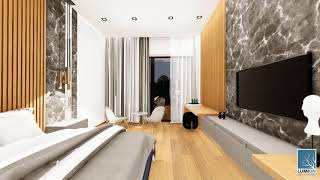 NEÜ MİMARLIK MTS-4 KENT İÇİ OTEL PROJESİ ODA ANİMASYONU ZİŞAN ÖNEY 17-30