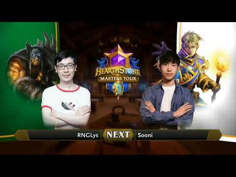 RNGLys vs Sooni - Top 8 Group A Initial - Hearthstone Masters Tour Seoul