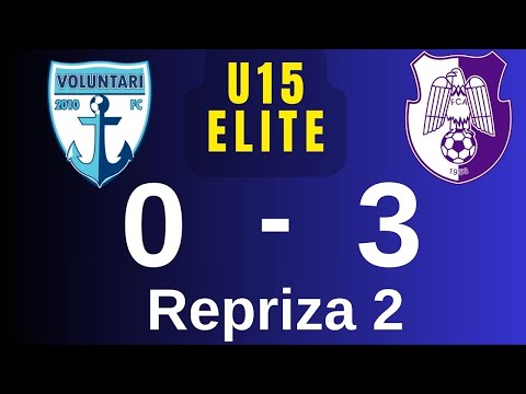 FC Voluntari 0 - 3 FC Arges Liga Elitelor U15(2009) rep.2