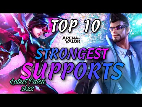Top 10 Strongest Supports | Arena of Valor | LiênQuân | AoV | RoV | With English Voice-over