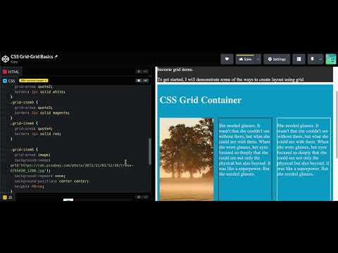 CSS Grid: grid template areas