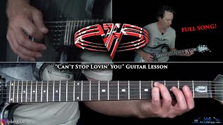 Van Halen - Can&#39;t Stop Lovin&#39; You Guitar Lesson