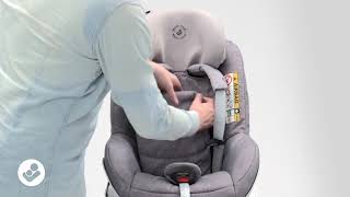 How to adjust the headrest for use in sports car