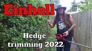 Einhell - Hedge trimming 2022