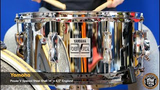 Video thumbnail for MW-Vintage.pl - Yamaha Power V Special Steel Shell 14" x 6,5" 4K by MW-Vintage