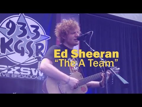 Ed Sheeran  "The A Team" [LIVE SXSW 2012] | Austin City Limits Radio
