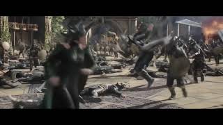 Thor ragnarok 2017: Hela Vs Asgard Army Fight scene HD.