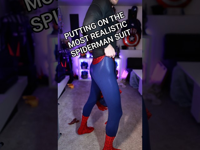 Vídeo relacionado con Marvel Monos Hombres | Spiderman Pijama De Mono Hombre | Disfraz Spider-Man Adulto | Merchandising Oficial de Spiderman | Medio
