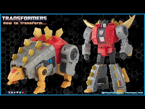 April Fool's! Transformers: Studio Series The Movie (1986) Leader Dinobot Snarl | HNE Toys
