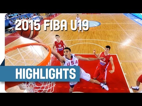 USA v Croatia - Final Game Highlights - 2015 FIBA U19 World Championship