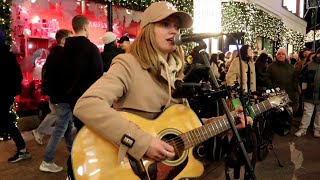 Street Audience Treated To A Beautiful Performance of Leonard Cohens "Hallelujah" by Zoe Clarke