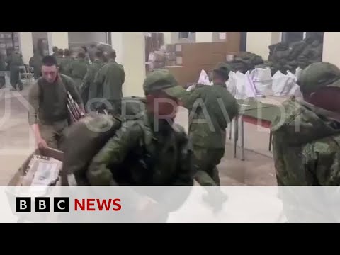 Video | North Korean troops in Russia to fight in Ukraine war, new footage shows | BBC News