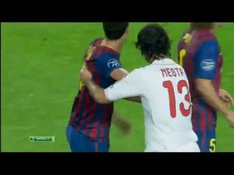 Messi Penalty Goal - Barcelona VS AC. Milan 2-1