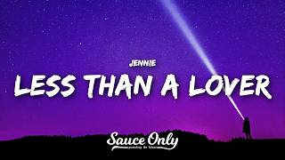 Download lagu JENNIE - Less Than A Lover (Lyrics) mp3 Download lagu JENNIE - Less Than A Lover (Lyrics) mp3