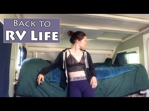 BACK TO RV LIVING Vlog || RV repairs & cleaning after 6 months of storage
