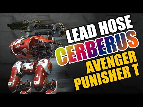 Lead hose Cerberus​ Machine Gun : Avenger Punisher T