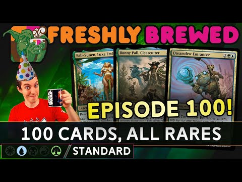 ☕ Freshly Brewed: Episode 100 ☕ Ain't No Party Like A Simic Party - 🔵🟢 - Simic Rare Pile - Standard