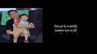 Kenny Rogers Handprints on the Wall (Lyrics on Screen)