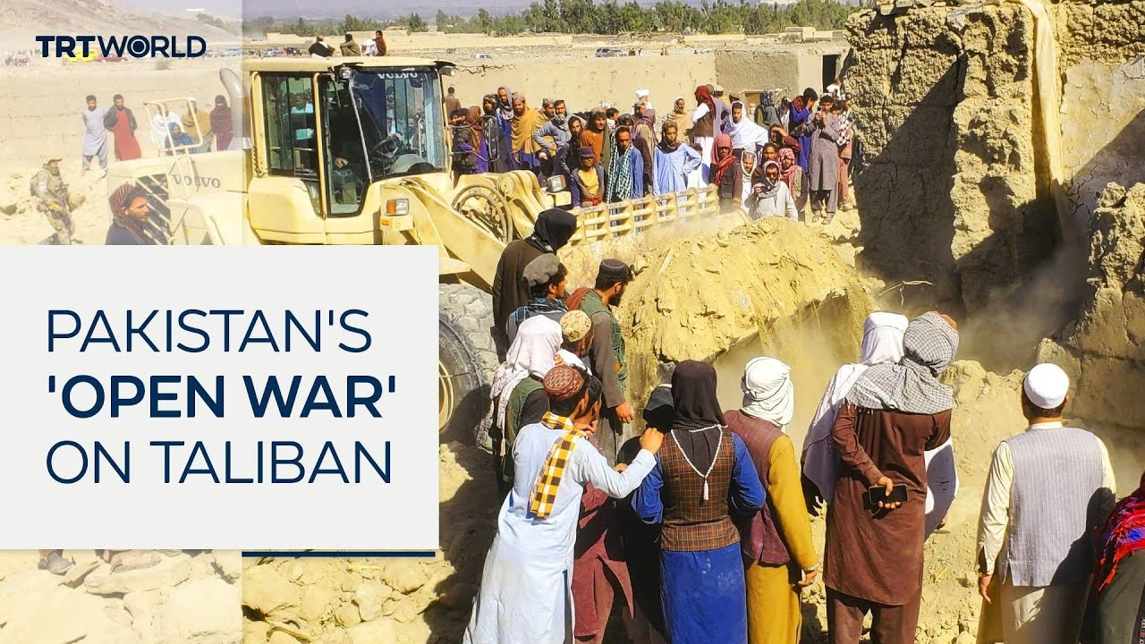 Pakistan's defence minister declares 'open war' on Taliban govt