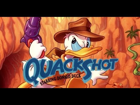 QuackShot Starring Donald Duck All Cutscenes (Game Movie)
