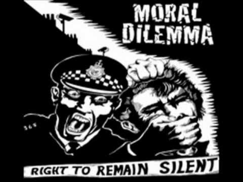 Moral dilemma - Right to remain silent