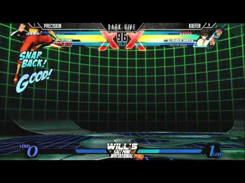 Precision vs Kiefer - UMVC3 - Will's Salt Mine Invitational