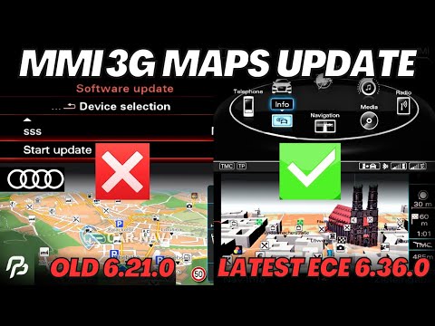 DIY Audi MMI 3G High/Plus Navigation Maps Update *LATEST ECE 6.36.0* | HOW TO STEP-BY-STEP TUTORIAL