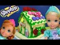 SHOPKINS Vanilla House ELSA ANNA Toddlers Build Decorate It With Lots Of Royal Icing Candies
