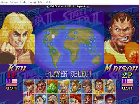 SSF2X - FightCade - FT5 - EvilDindon (Ken) vs. SuperrV (Boxer)