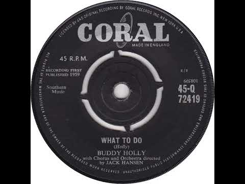 UK New Entry 1961 (30) Buddy Holly - What To Do