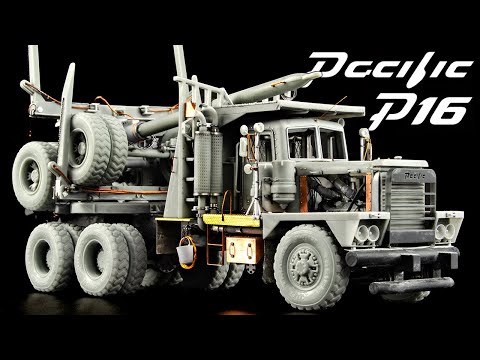 Building My Childhood Dream: Pacific P16 Logging Truck (3D-Printed 1/35 Scale)