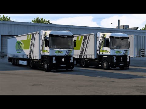 ETS 2 1.44 Convoy Multiplayer with mods RENAULT MAGNUM 440 (Clermont Ferrand 🇫🇷-Marseille 🇫🇷)